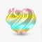 PLA Silk Rainbow 1.75mm, 1KG/2.2LB