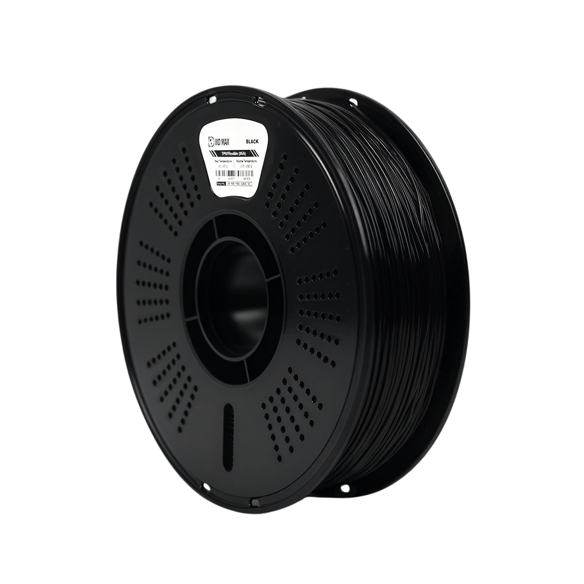 IIID Max TPU 95A Filament 1.75mm 1kg – Black