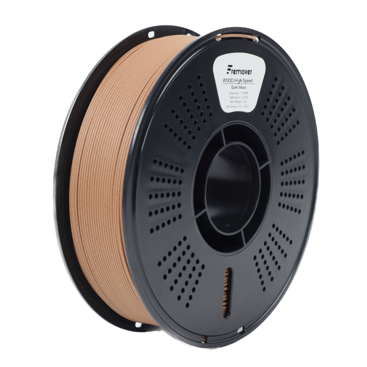 Fremover high speed filament in Dark Wood 20 percent