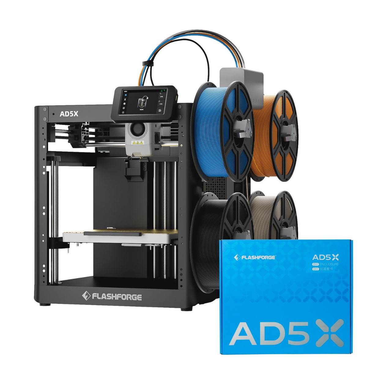 Flashforge AD5X – Multicolor 3D Printer for High-Speed, Full-Color Printing