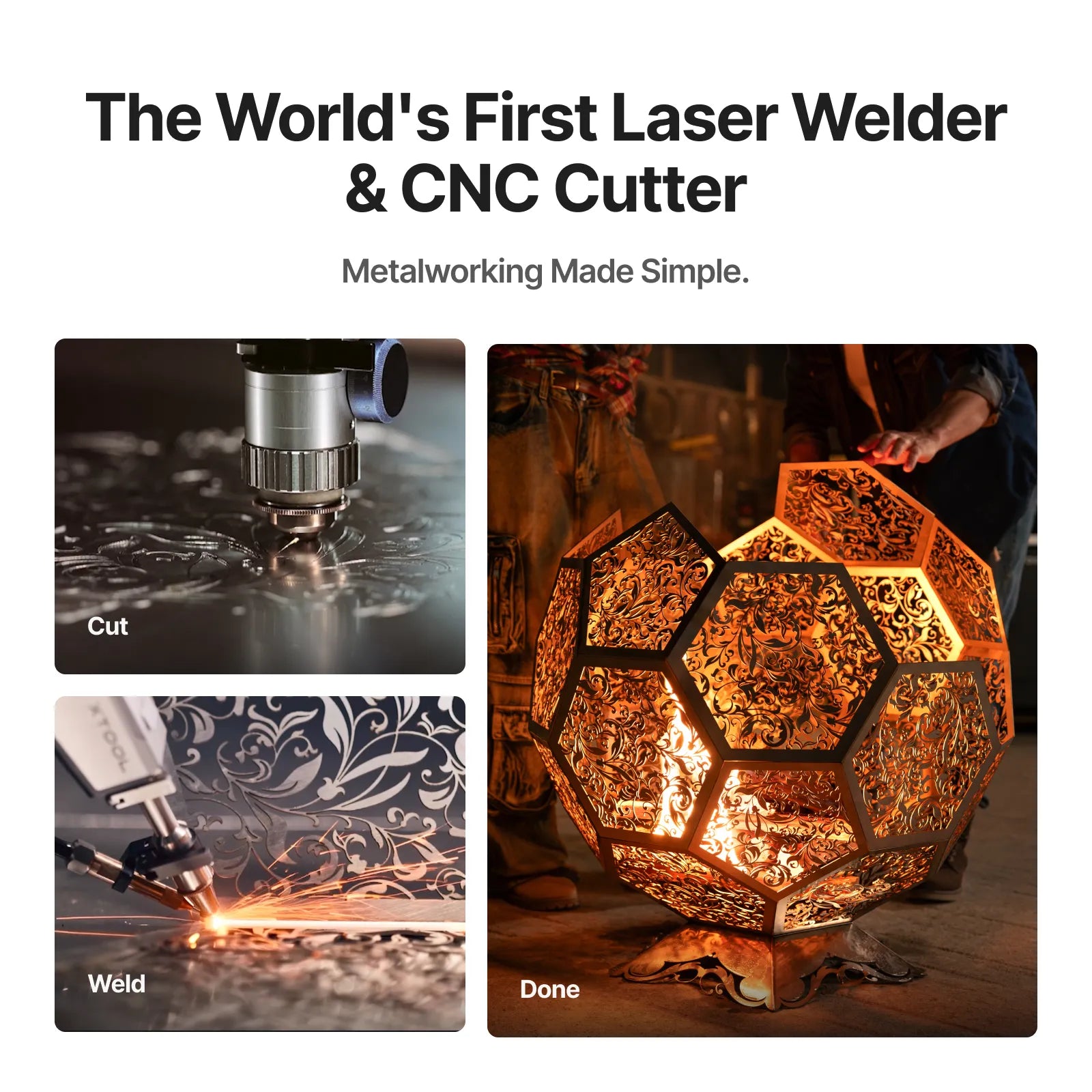 xTool MetalFab Laser Welder/ CNC Cutter