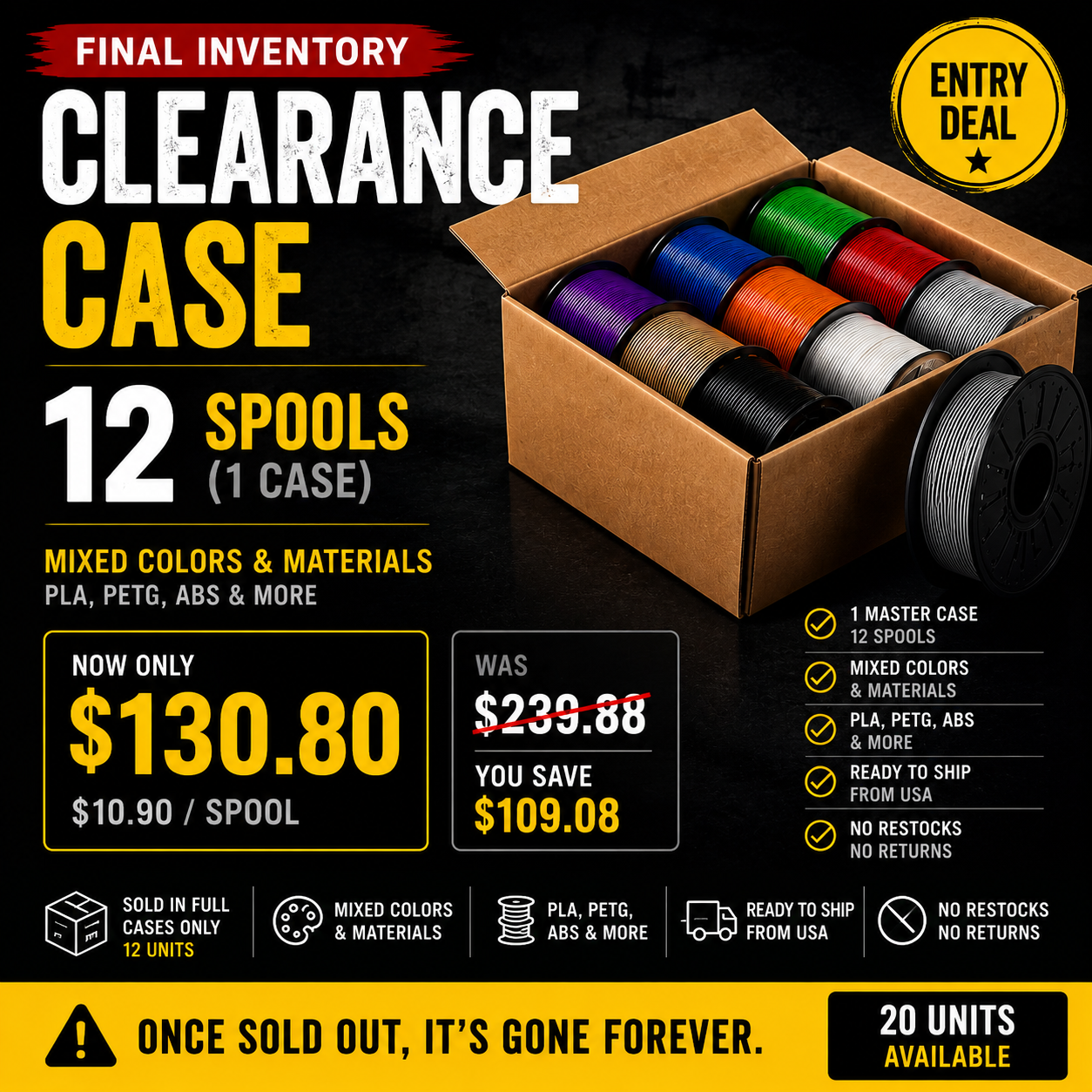 12 Spools